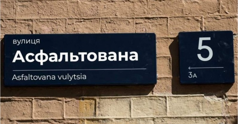 В Киеве зарегистрировали петицию о переименовании улицы Пушкинской в Асфальтированную