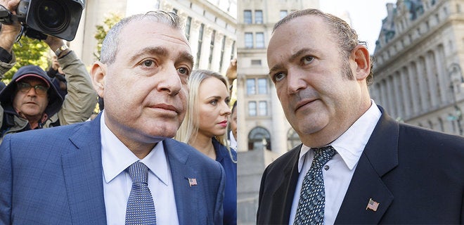 В Киеве Фрумана и Парнаса охраняла полиция из-за угроз Коломойского