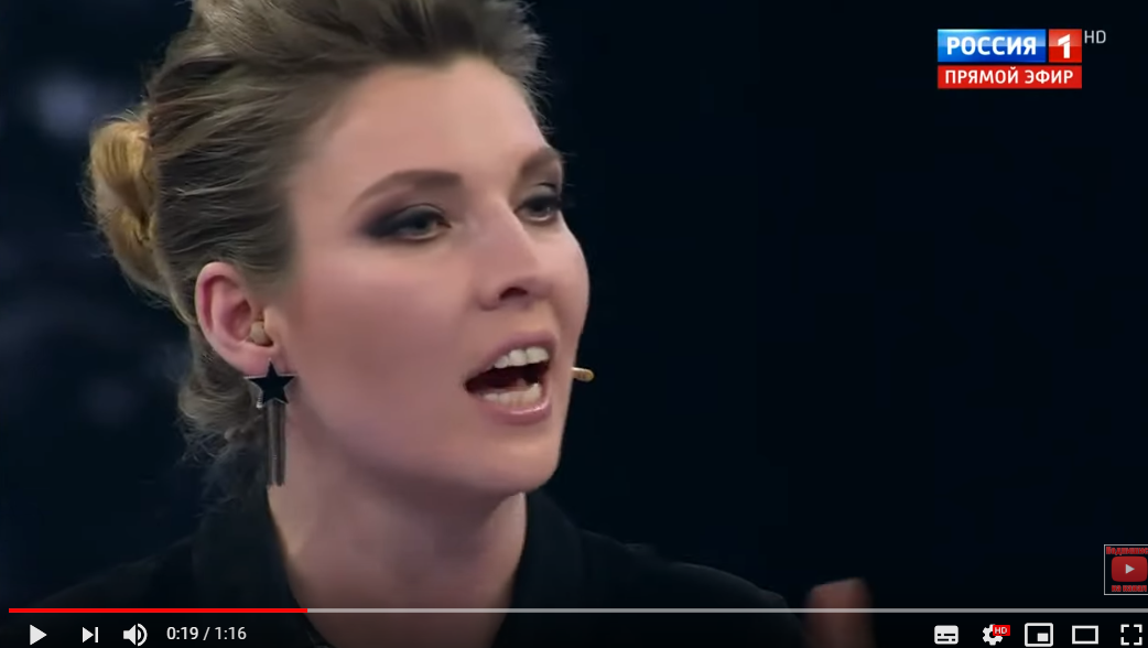 "Мы все видим и слышим!" - Скабеева резко обратилась к Эрдогану после слов о Крыме и "Слава Украине!" - Видео