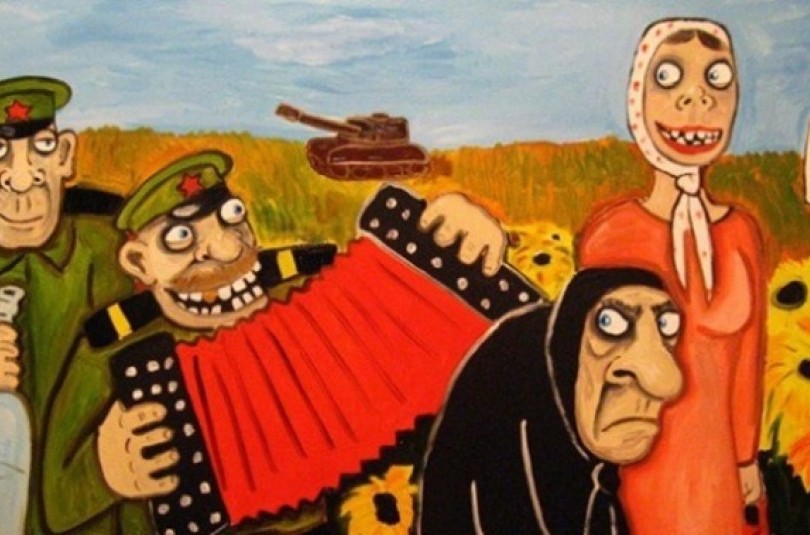 23 февраля, или "Братья", которые едут на танках "косить укр*пов"