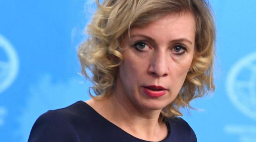 На Захарову перевернулся грузовик с креативом (или началась белая горячка)