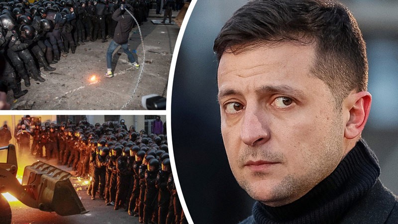 Зеленский официально стал политическим врагом Майдана