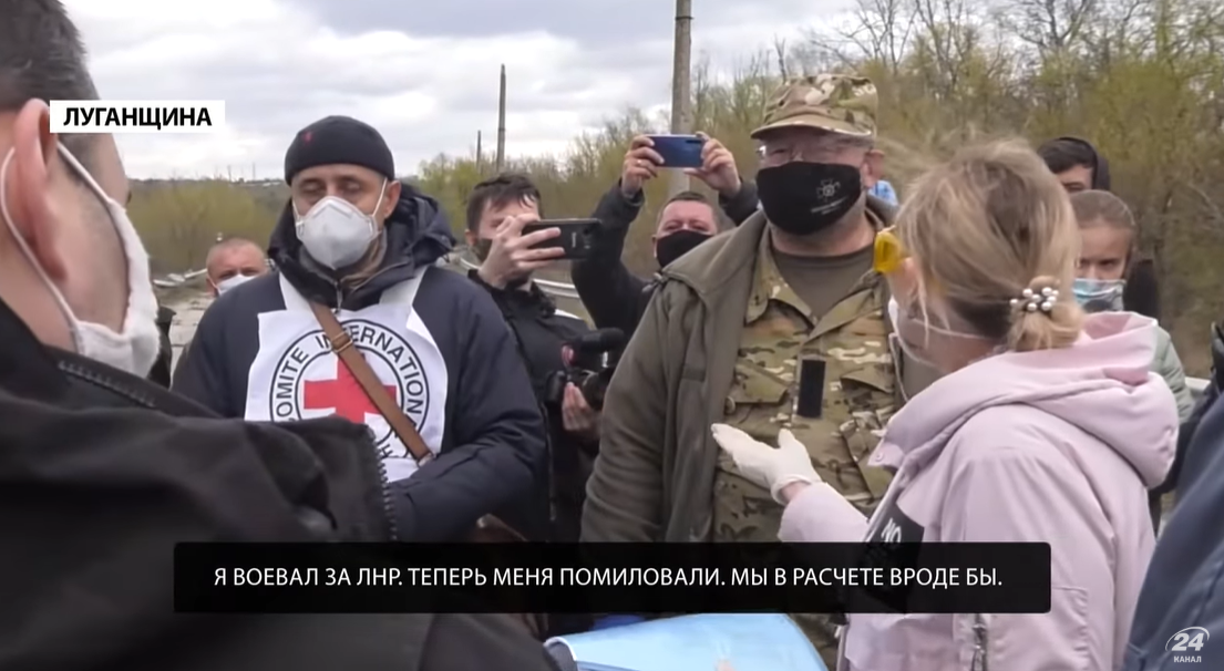 Бывший террорист отказался от обмена и наехал на "ЛНР". Видео