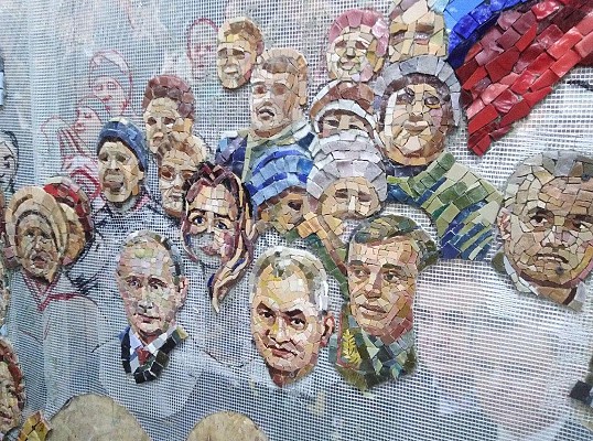 Мозаичный отпечаток пoдлыx времен