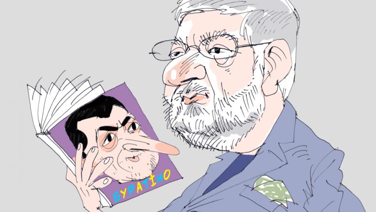 Господину Ко плетут лапти?