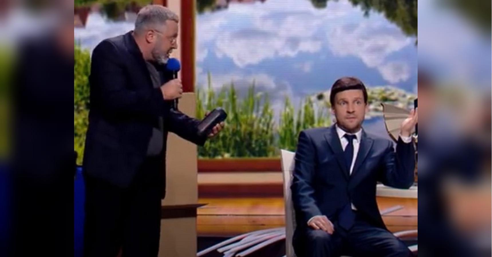 "Квартал 95" потроллил снижающийся рейтинг Владимира Зеленского (Видео)