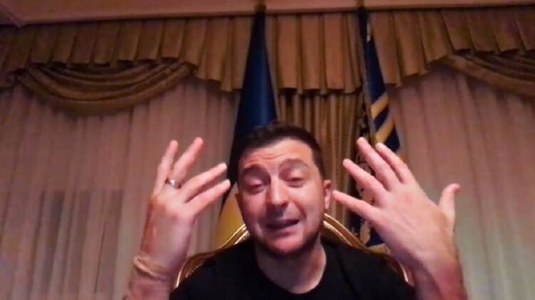 Видосик больного президента из Феофании. Как не надо успокаивать страну