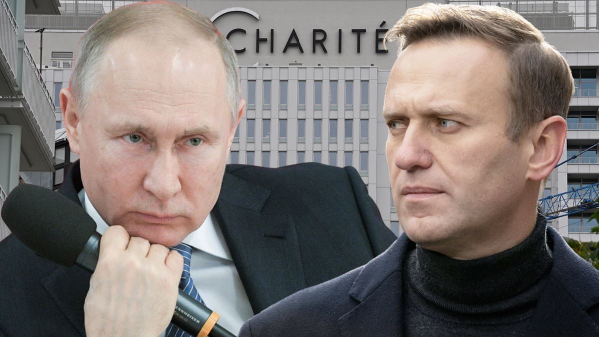 Навальный, Путин, Горбачев
