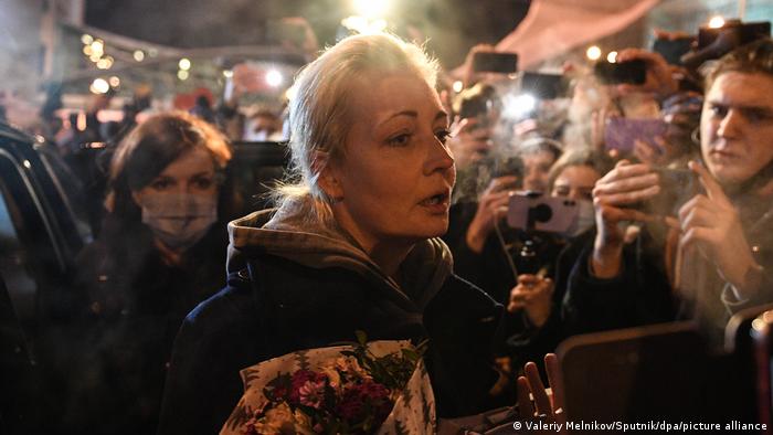 Юлия Навальная вернулась из Германии в Москву