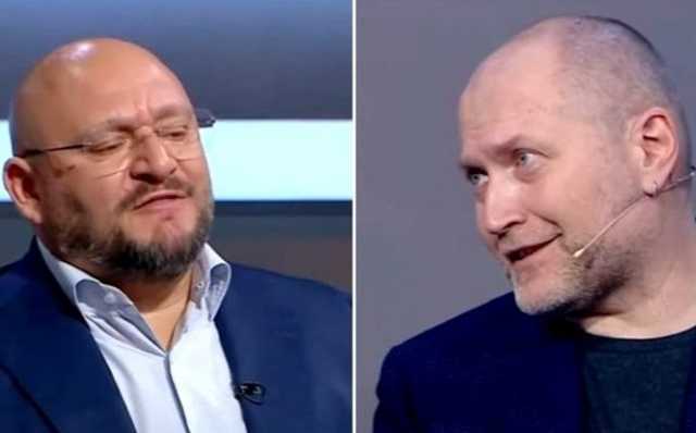 Береза жестко ответил Добкину на "дол***ба" в прямом эфире. Видео 18+