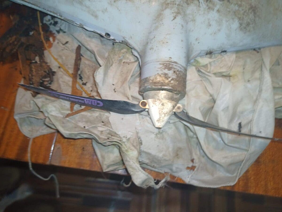 На Донбассе украинские бойцы захватили беспилотник с маркировкой ФСБ РФ