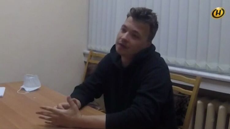 "Меня просто подставили". Беларуский госканал показал новое видео допроса Протасевича