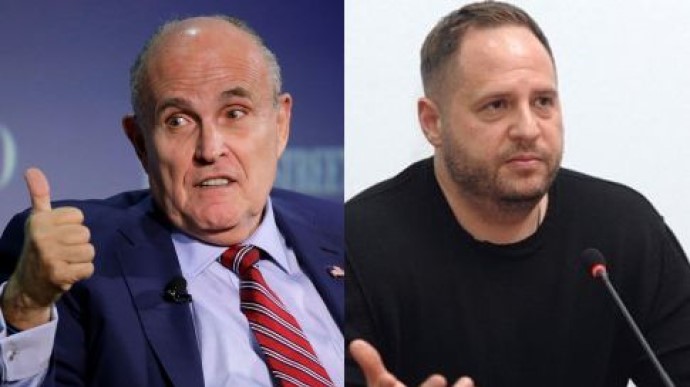 Джулиани неустанно давил, Ермак терпеливо слушал". CNN обнародовал аудиозапись беседы главы ОП и адвоката Трампа