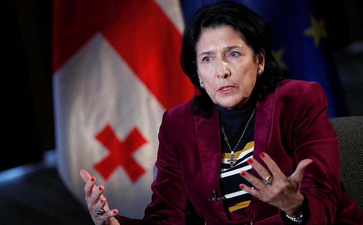 Президент Грузии заявила, что никогда не помилует Саакашвили