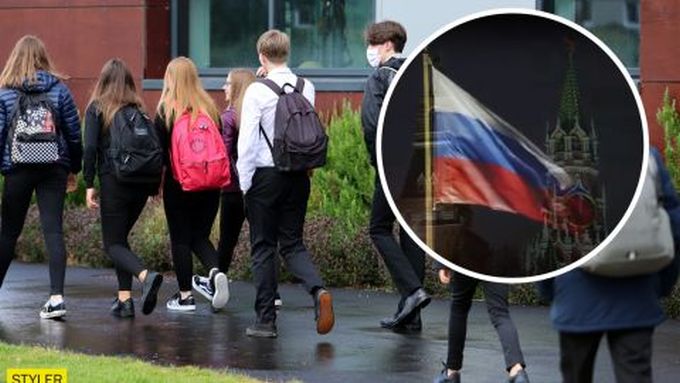 Выпендрились и попали в скандал: под Киевом школьники исполнили гимн страны-агрессора, а затем извинились. видео