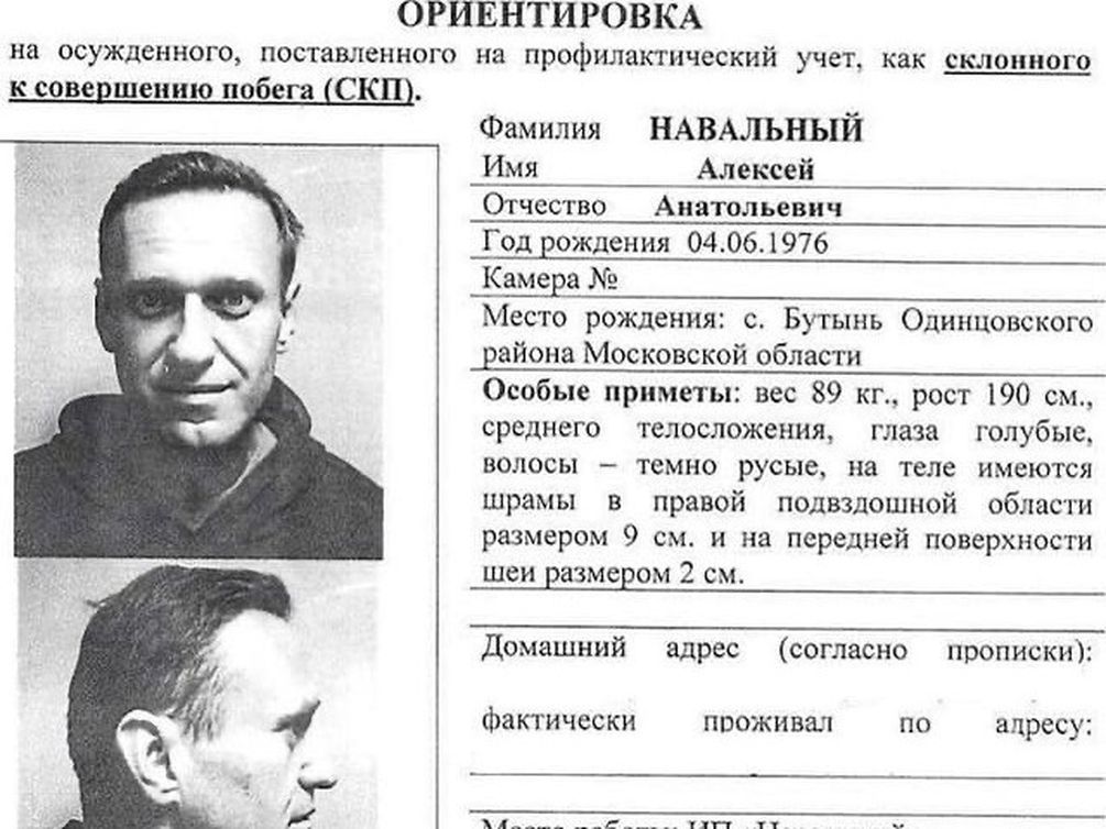 Навальный: Если я убегу из тюрьмы, то эти фото будут в каждом отделе полиции страны