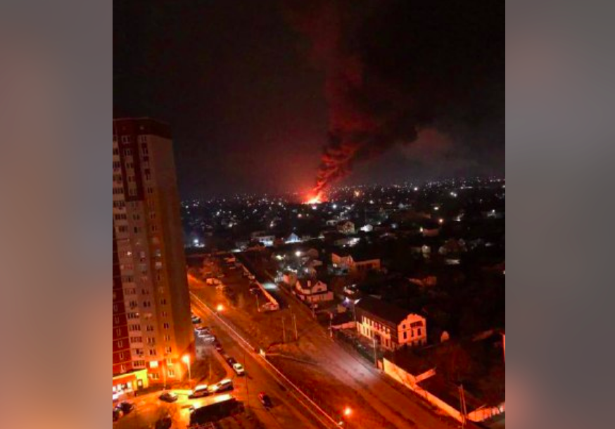 В Киеве слышны новые взрывы. Возможно ракетные удары. Cбили летальный аппарат РФ (видео)