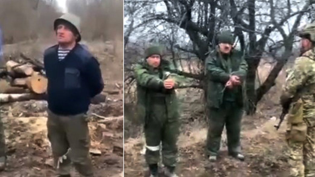 Гномы в касках Второй мировой: в сети показали пленных "спецназа" из ОРДЛО (видео)