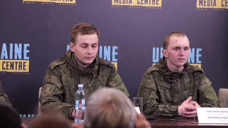 Брифинг российских пленных оккупаетов срочничков (Видео)