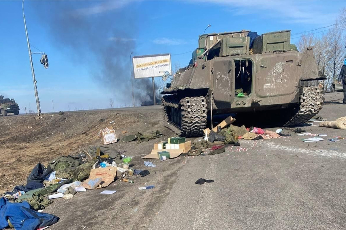 Российский оккупант "слил" в разговоре информацию о потерях РФ в Украине (аудио)