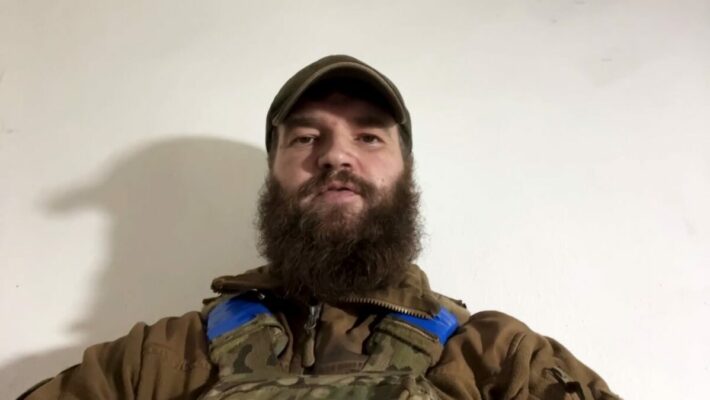 Заместитель командира полка "Азов" записал видеообращение к Зеленскому