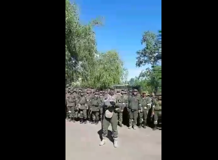 В ОРДО мобилизованные члены НВФ устроили протест и выставили требования Пушилину