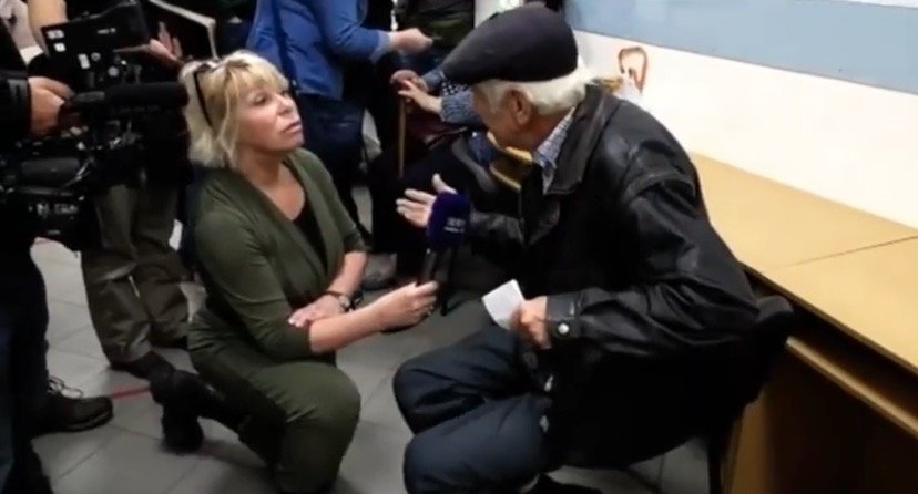 Какие здесь бандеровцы? Я хочу жить в Украине: В оккупированном Херсоне дедушка «сломал» сценарий пропагандистов (Видео)