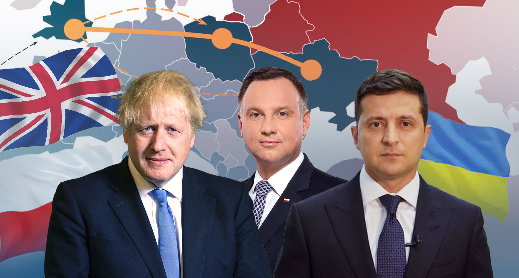 Наибольшими союзниками Украины ее граждане считают Великобританию, Польшу и США – опрос