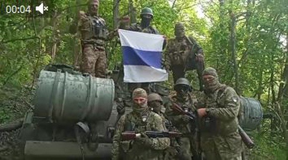 Легион "Свобода России" захватил танк своих бывших "коллег" (Видео)