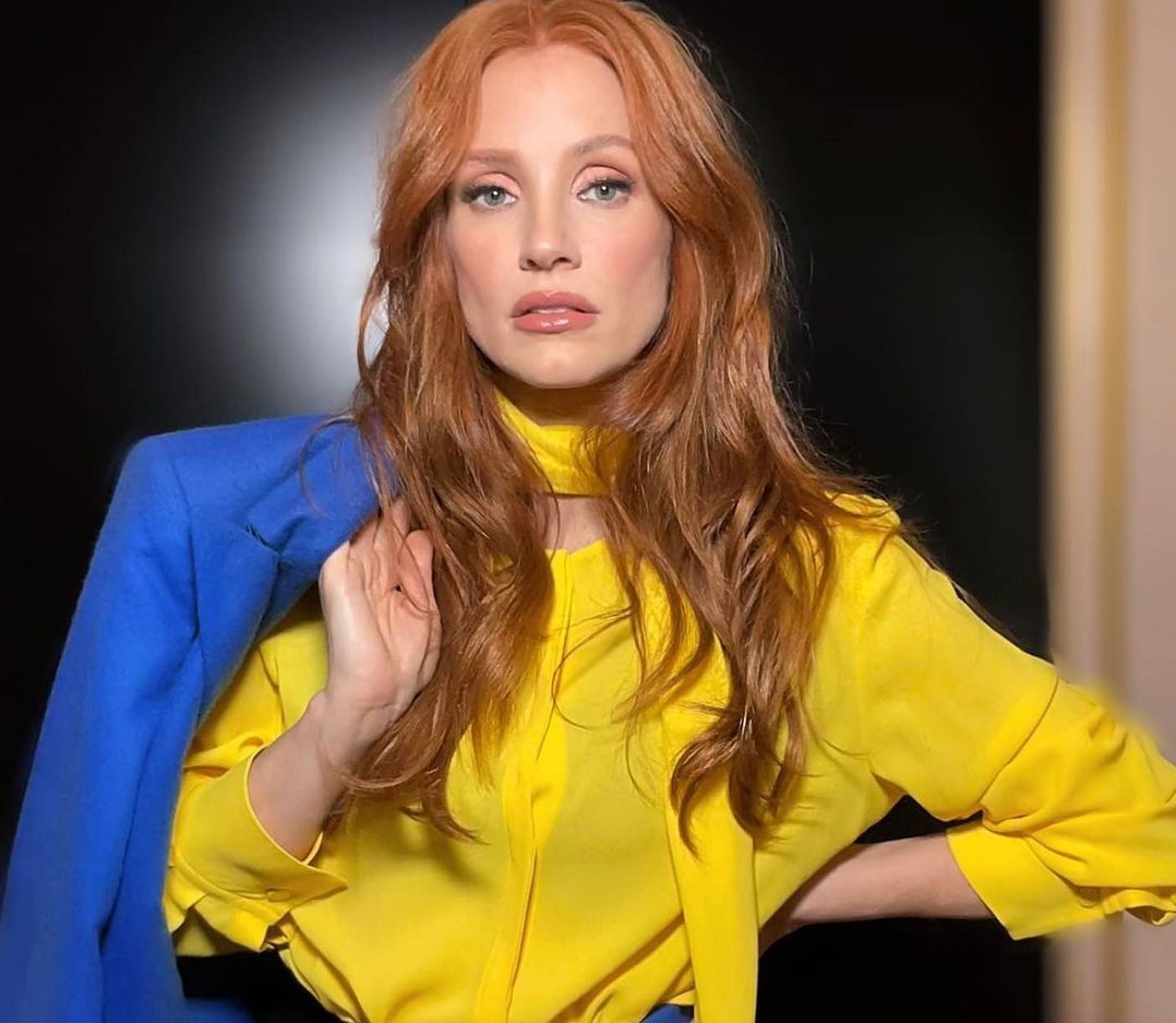 Голливудская звезда Джессика Честейн приехала в Киев (видео)