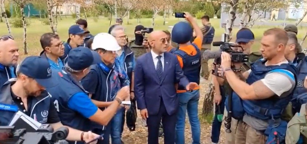 Оккупанты пытались убедить МАГАТЭ, что снаряды ВСУ разворачиваются в воздухе, чтобы ударить по ЗАЭС. ВИДЕО