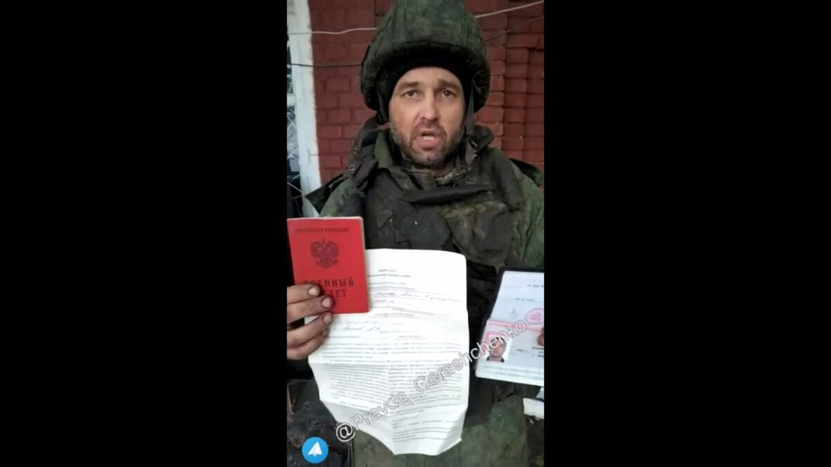 ВСУ показали первого мобилизованного военнопленного РФ: Служу три дня. Призван из Ростовской области