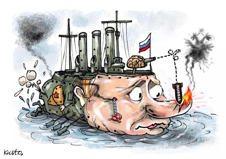 «Человек, развязавший войну против Украины, требует от неё гарантий того, что она не будет нападать на его флот…»