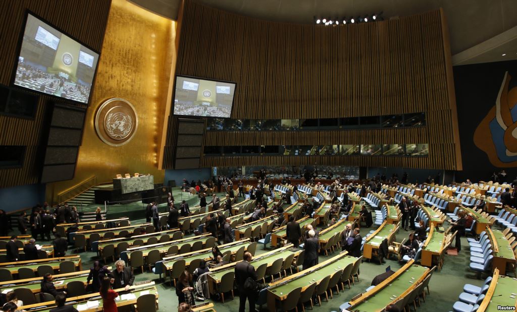 Генассамблея ООН приняла резолюцию о репарациях Украине со стороны России