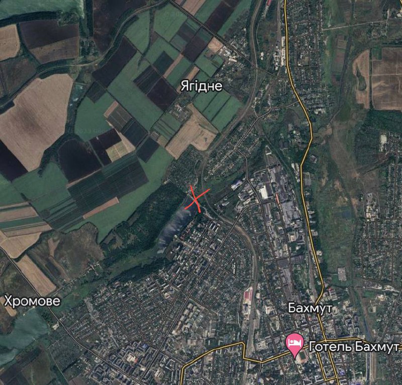 Взорвали дамбу? На окраине Бахмута зафиксировали потоп, видео