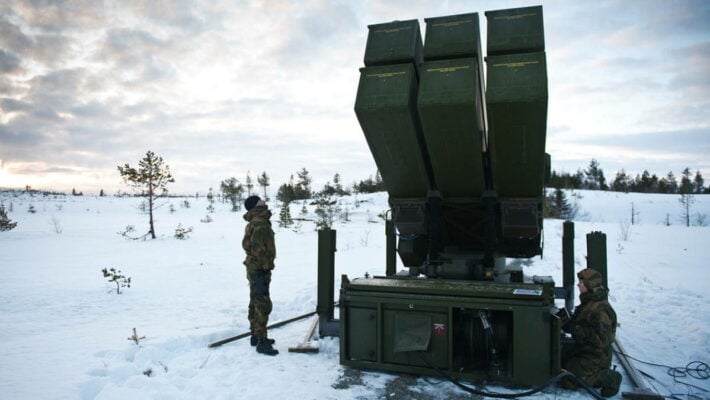 Норвегия передаст Украине два взвода систем NASAMS
