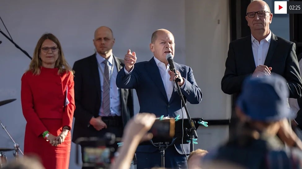 "Разжигатель войны – Путин": Шольц резко ответил критикам предоставления оружия Украине. Видео