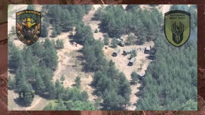 Появилось видео одного из самых смертоносных ударов по российским оккупантам с начала войны