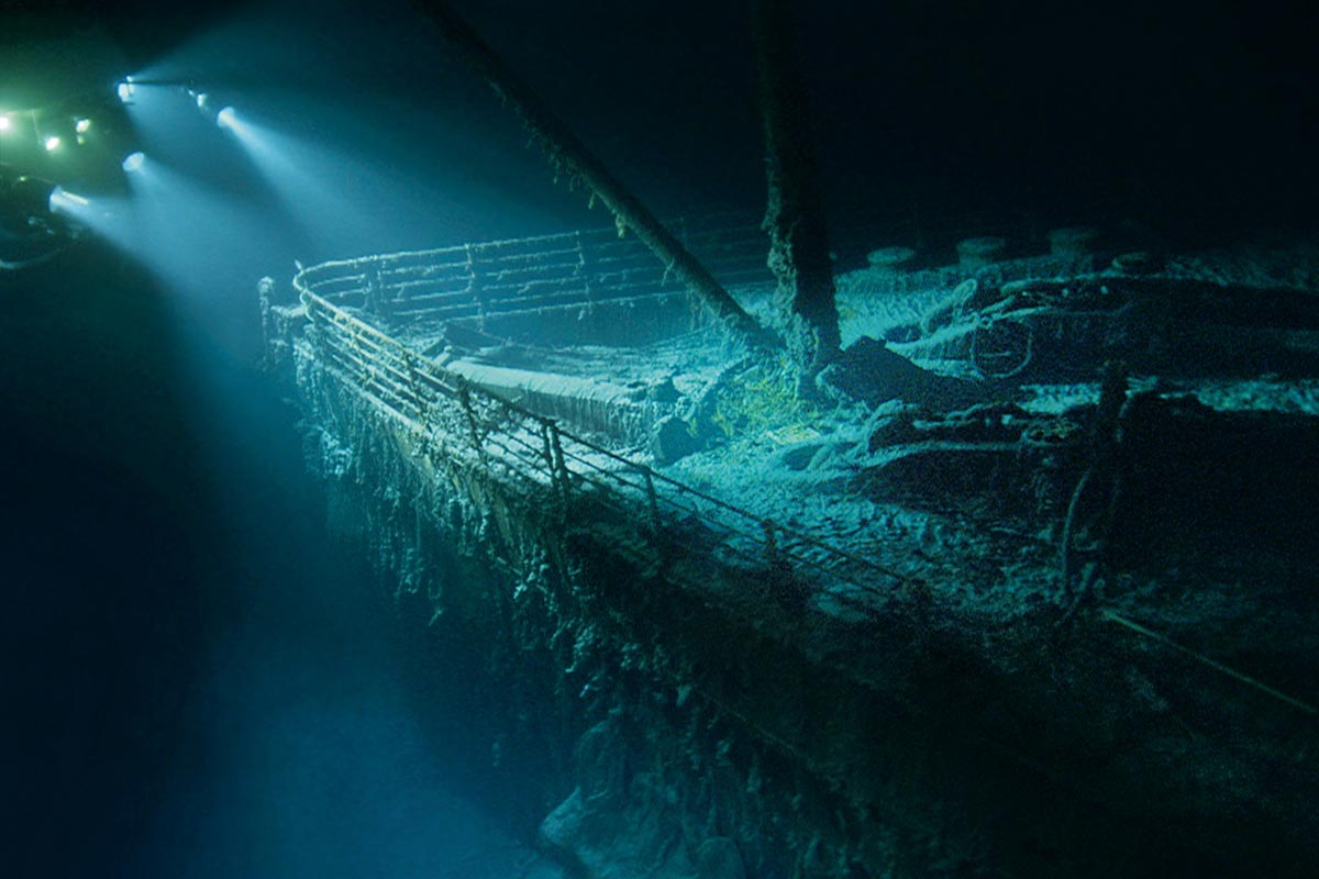 В океане исчезла подлодка, которая возила туристов к затонувшему «Титанику»