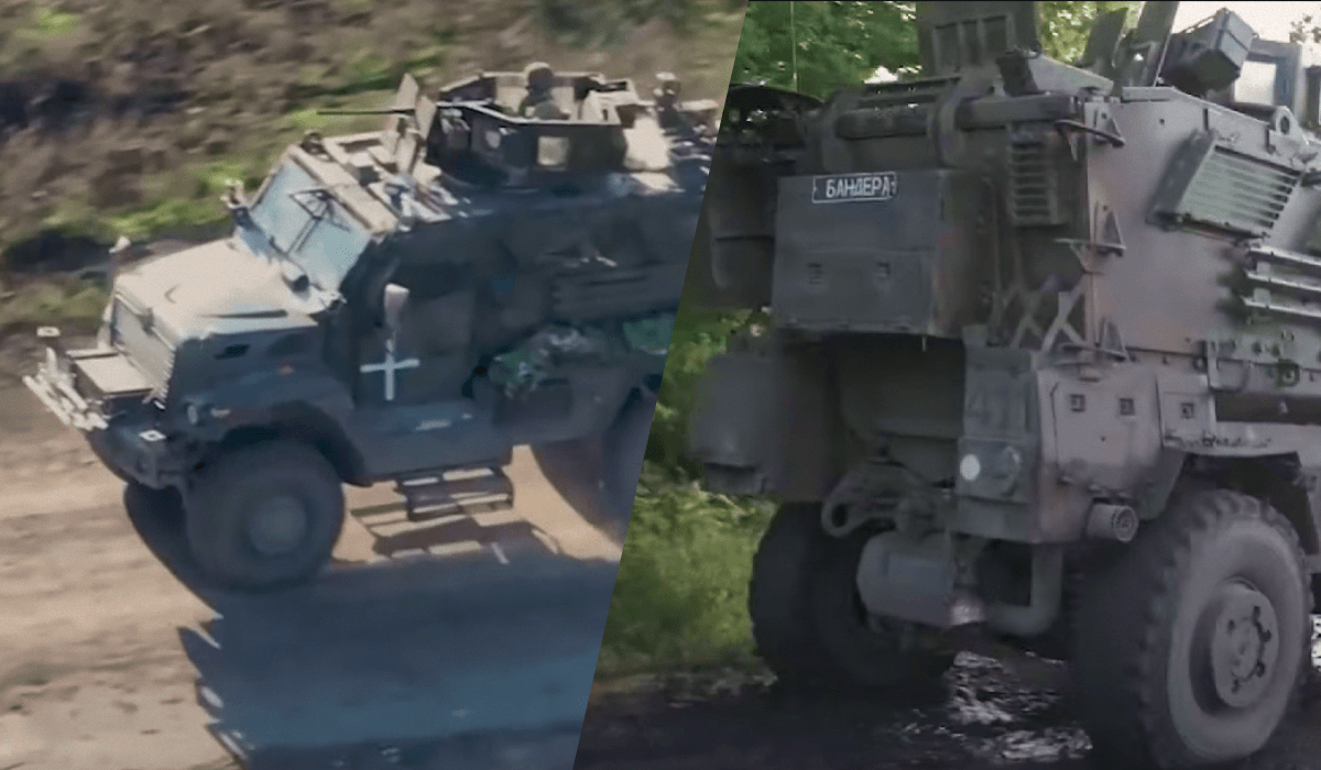 "Хорошая машина": бойцы показали бронетранспортеры International MaxxPro в работе (видео)