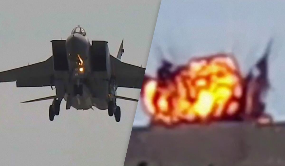 Рашисты уронили «Кинжал» на Тульскую область во время атаки на украинский аэродром