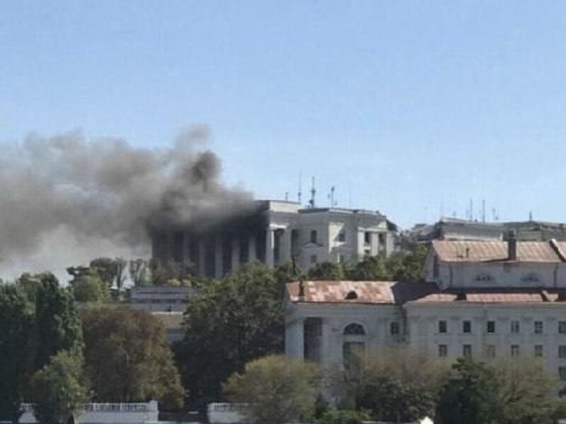 Ракеты на штаб Черноморского флота РФ в Севастополе помогли навести российские офицеры – "Атеш"