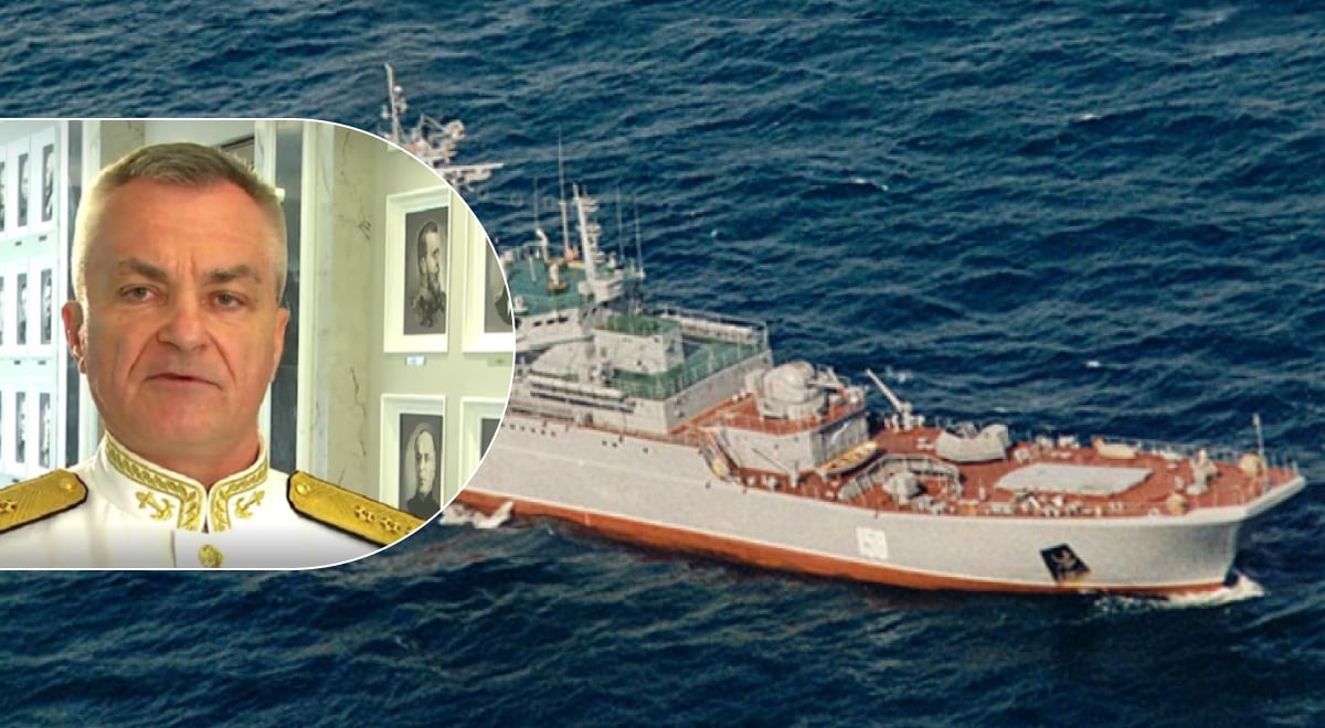 Командующего Черноморским флотом РФ сняли с должности после уничтожения БДК "Цезарь Куников" – росСМИ