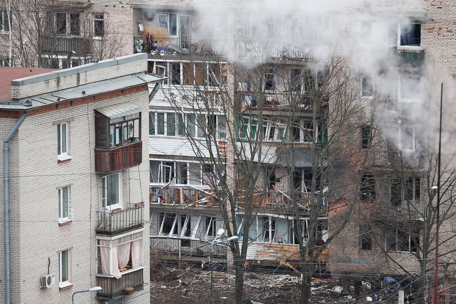 СМИ: Украинский БПЛА попытался атаковать стратегическую нефтебазу в Санкт-Петербурге