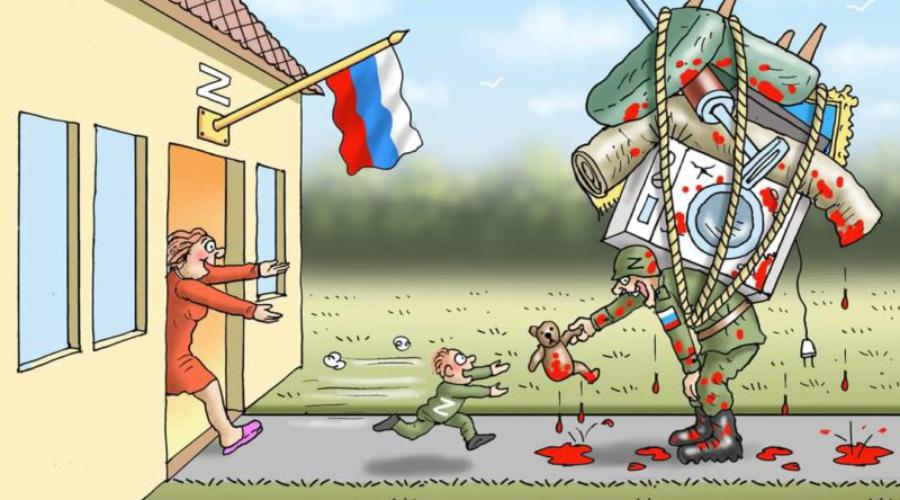 Мародерство - неотъемлемая часть воинского уклада, признак доблести “русского солдата”