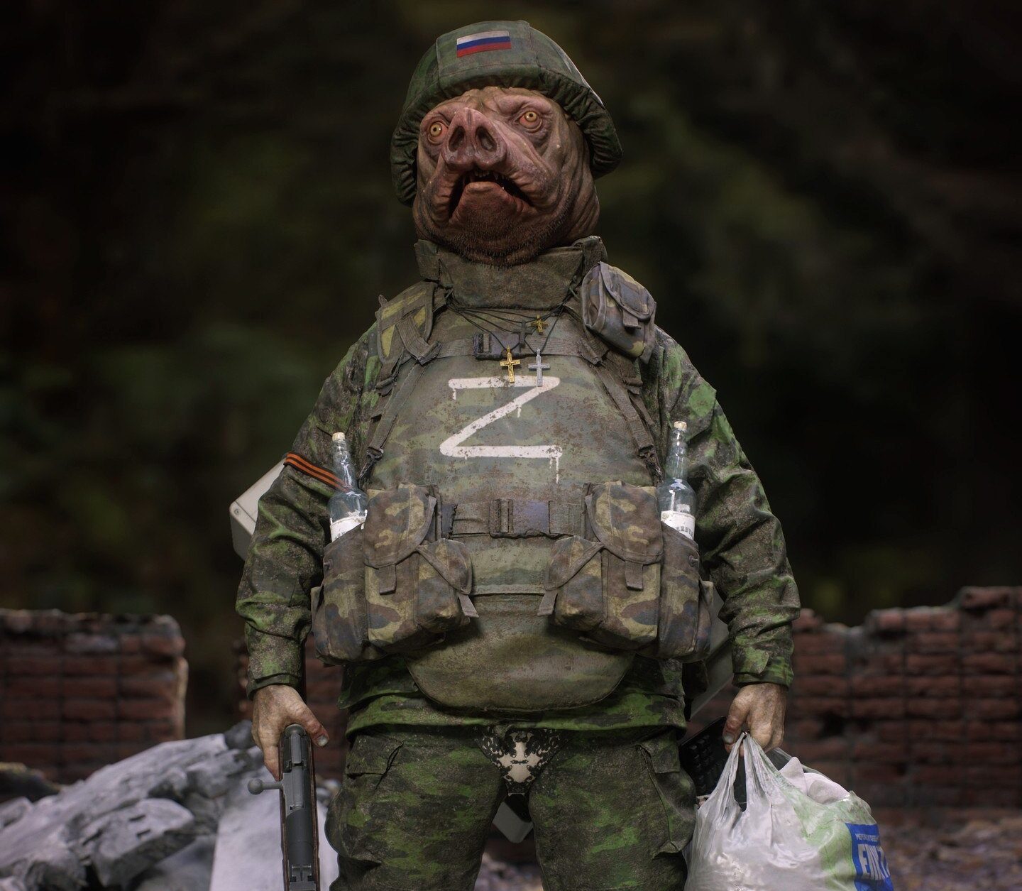 Отжим имущества на оккупированных территориях