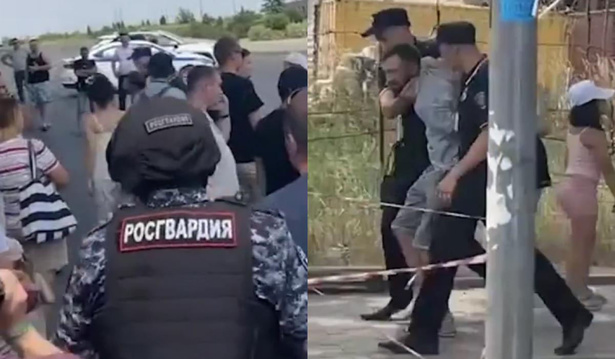 Россияне перекрыли дорогу из-за отключений света: митинг разогнали, есть задержанные (видео)