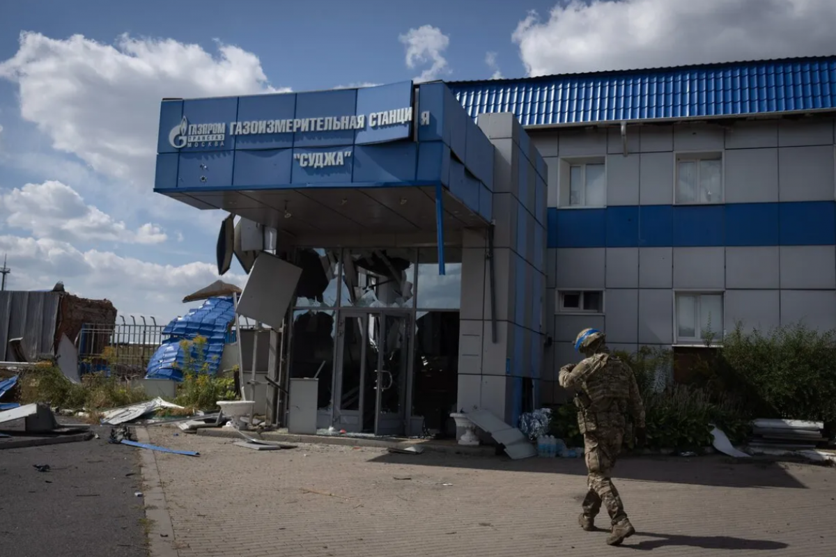 В сеть попали видео ВСУ с газоизмерительной станции "Суджа" в Курской области