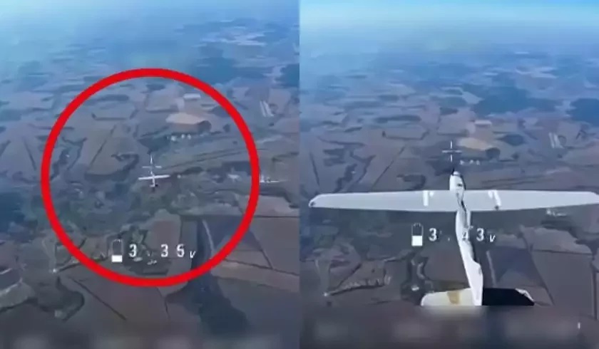 ВСУ впервые сбили российский дрон на высоте более 3600 метров (Видео)
