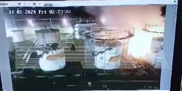 В Ставропольском крае РФ беспилотник атаковал нефтебазу